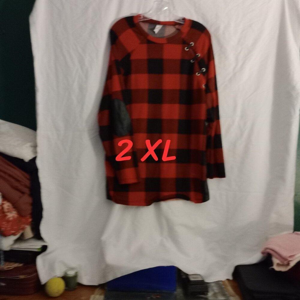 Buffalo Plaid Top